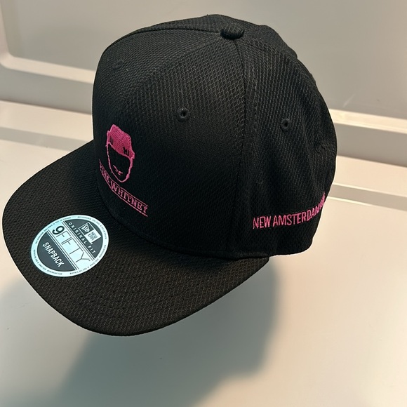 Barstool Sports Pink Whitney New Amsterdam Vodka Black and Pink hat. SnapBack OS - Picture 3 of 10